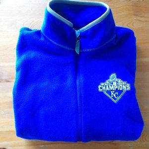 Kansas City Royals Women's Fleece Zip Up Jacket